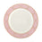 Firenze Pink Round Dinner Plate