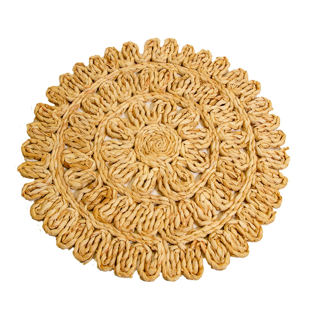 Braided Natural Charger Plate