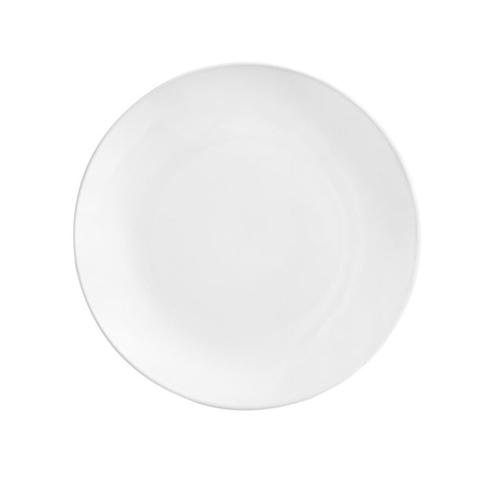 Coupe White Round Plate