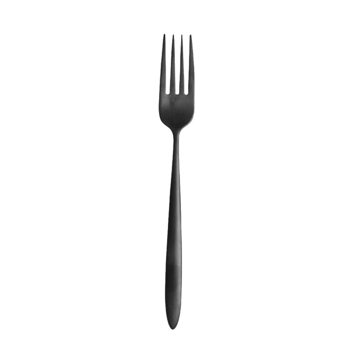 Muse Black Brushed Flatware Collection