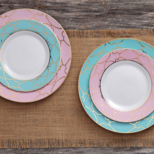 Firenze Pink Round Dinner Plate