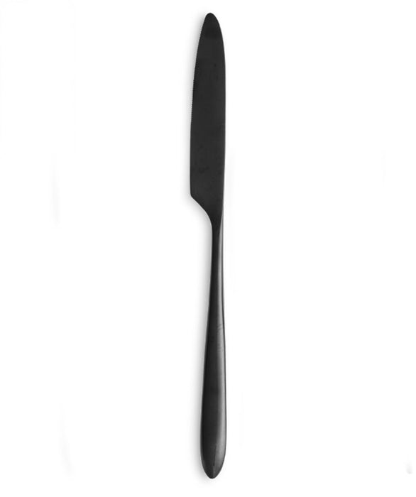 Muse Black Brushed Flatware Collection