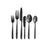 Muse Black Brushed Flatware Collection