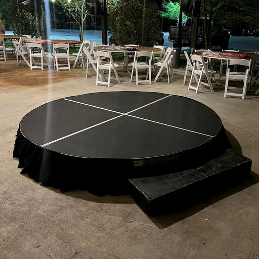 Round Portable Stage