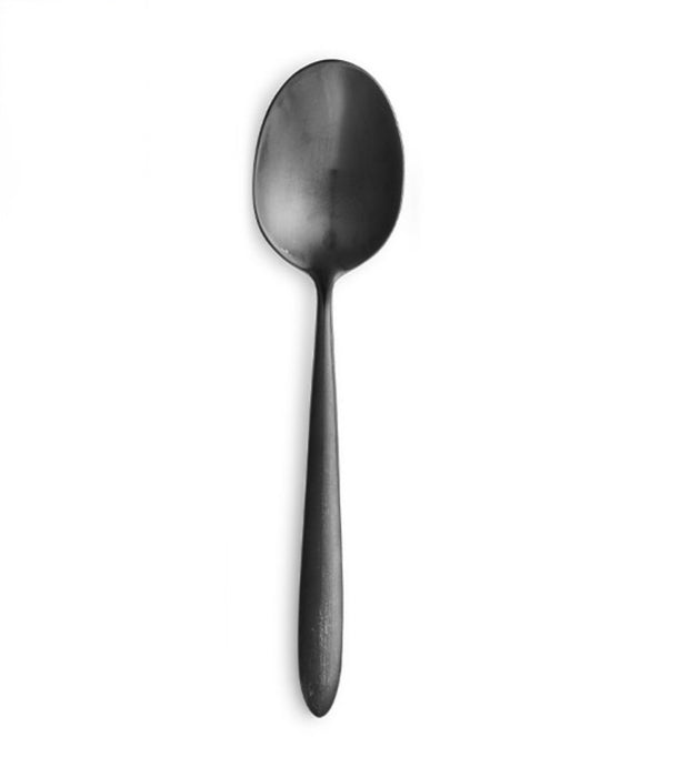 Muse Black Brushed Flatware Collection