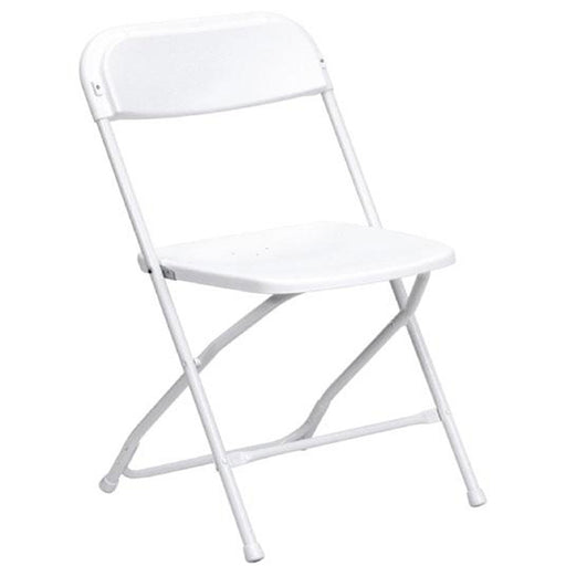 Plastic White Folding Chair