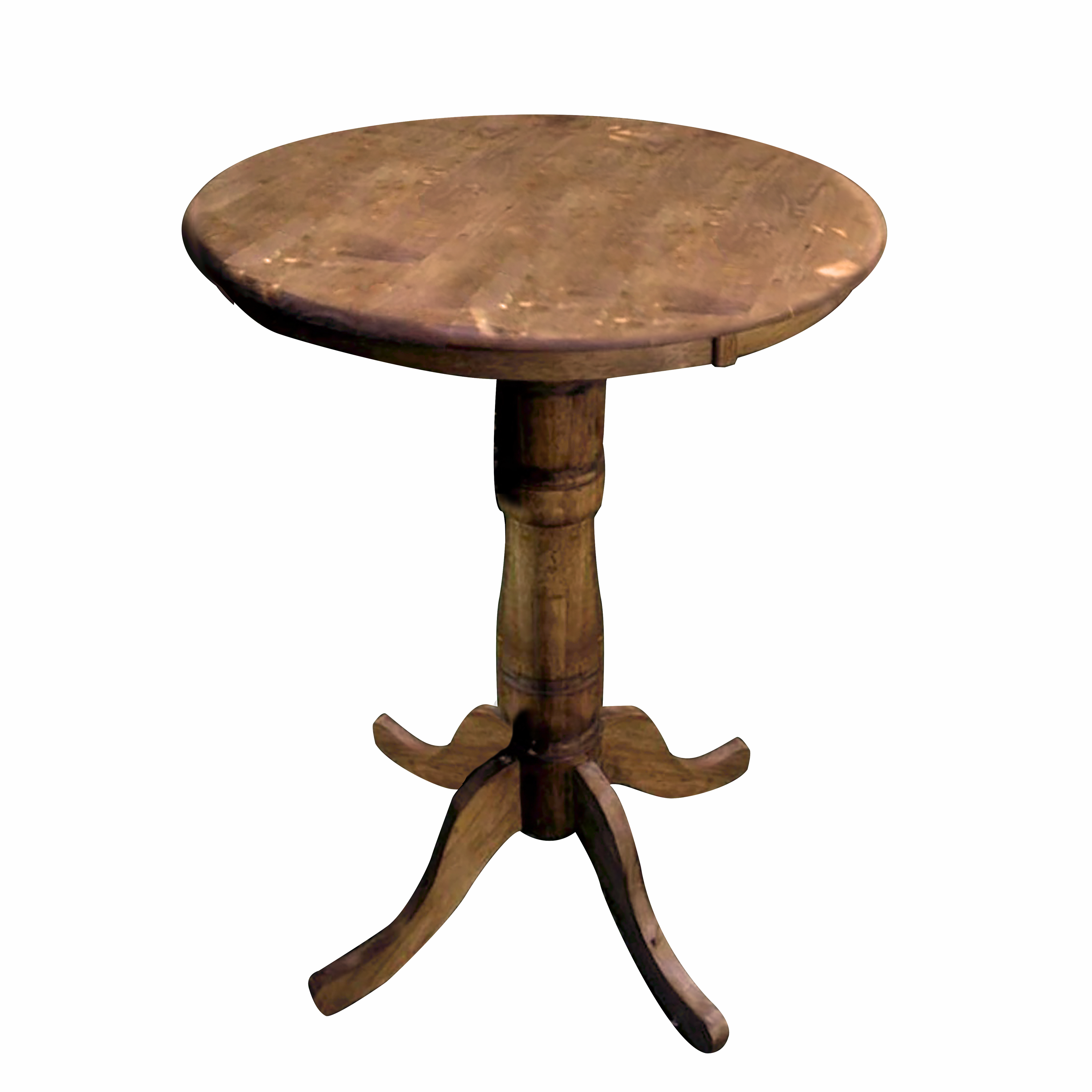 Wood Round Cocktail Table — free download