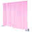 Pipe & Drape with Light Pink Curtain
