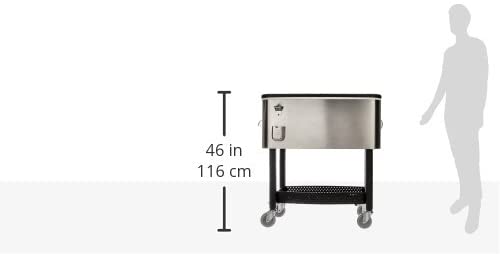Portable Stainless Steel Cooler Ice