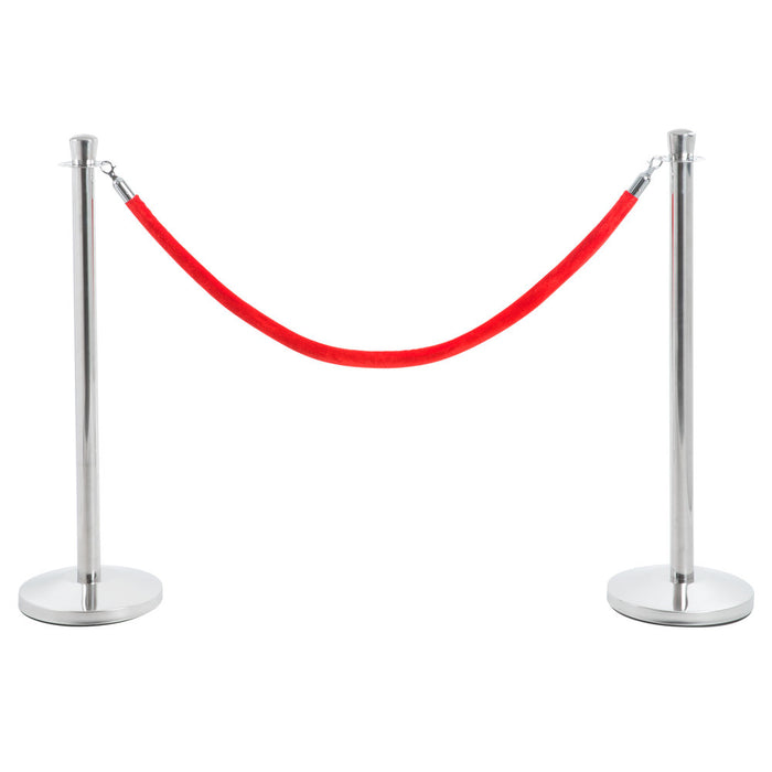 Stanchion & Red Ropes