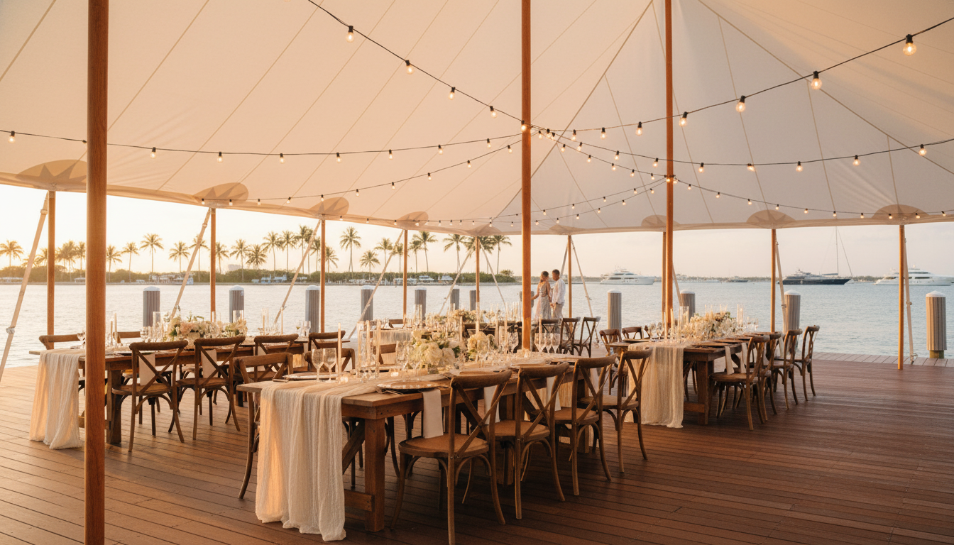 Sailcloth on the bay