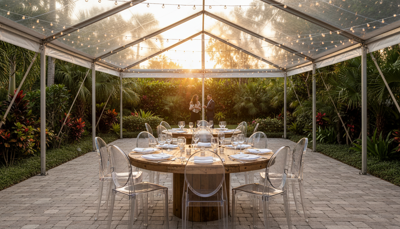 Intimate clear-span