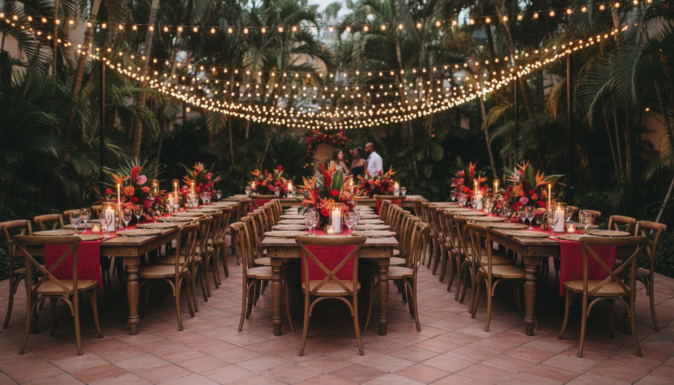 Festive in red